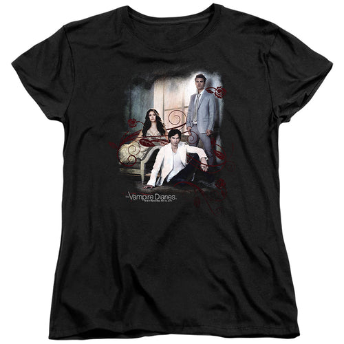 The Vampire Diaries Three Plus One Womens T-Shirt
