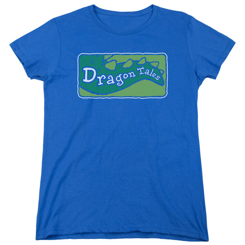 Dragon Tales Logo Clean Womens T-Shirt