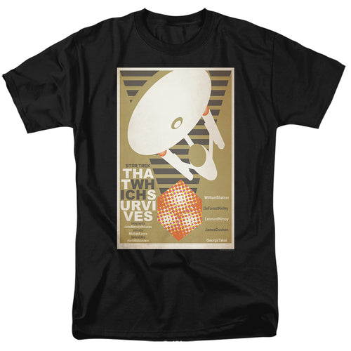 Star Trek Juan Ortiz That Which Survives Black T-Shirt