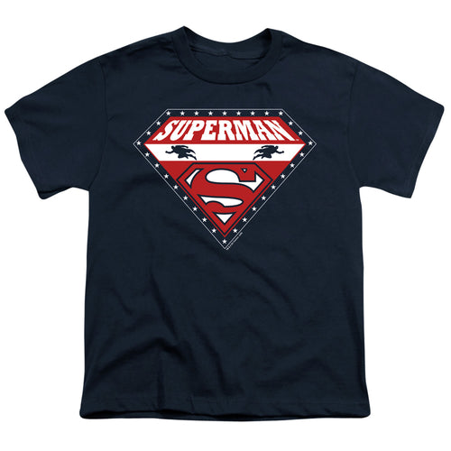 Superman for President Navy Youth/Toddler T-Shirt