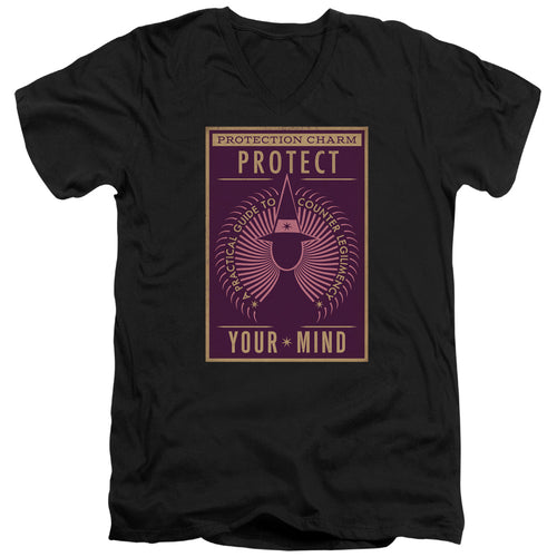 Fantastic Beasts Protect Your Mind V-Neck T-Shirt