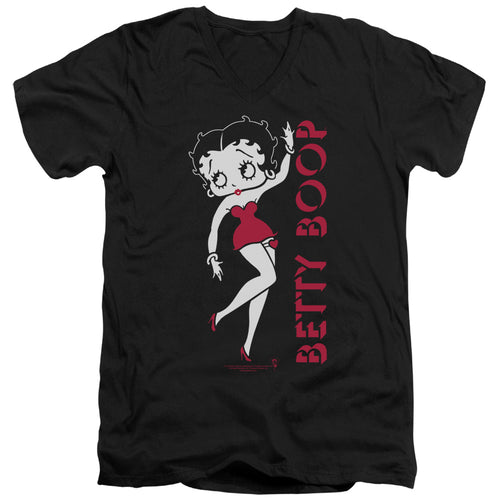 Betty Boop Classic Silhouette V-Neck T-Shirt