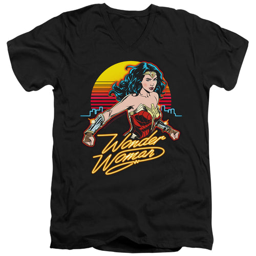 Wonder Woman 1984 Skyline V-Neck T-Shirt
