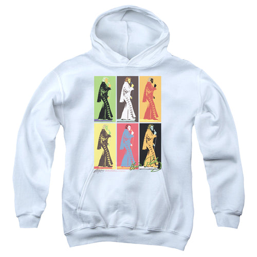 Elvis Presley Retro Boxes Youth Hoodie