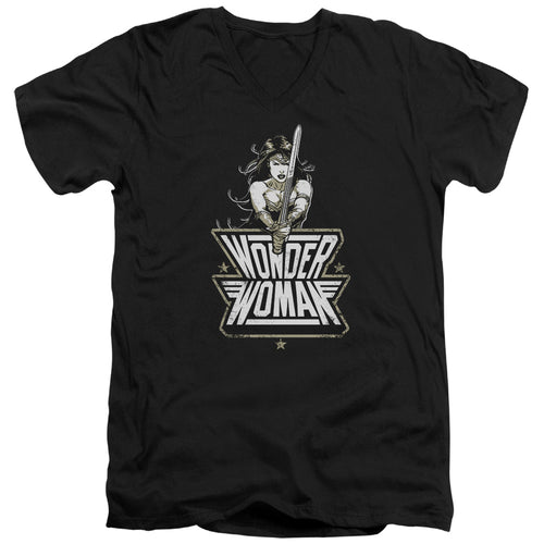 Batman v Superman Tough V-Neck T-Shirt