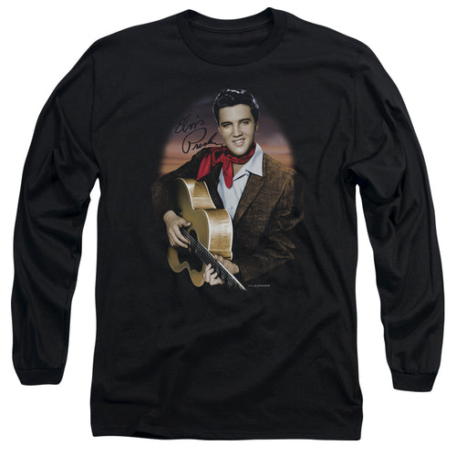 Elvis Presley Red Scarf #2 Long Sleeve T-Shirt
