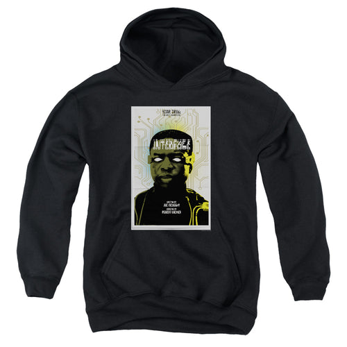 Star Trek Interface Black Youth Hoodie