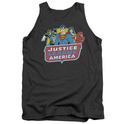 DC Comics 8 Bit League Tank Top