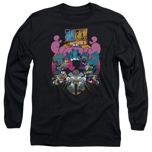 Teen Titans Go! Movie Burst Through Long Sleeve T-Shirt