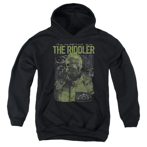 The Batman Riddler Illustration Youth Hoodie