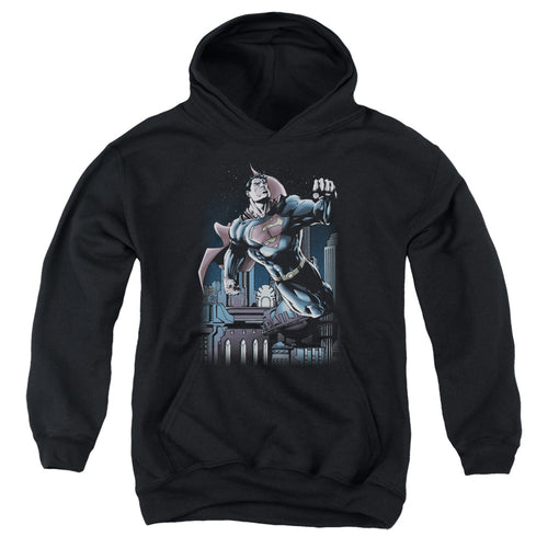 Superman Night Fight Youth Hoodie