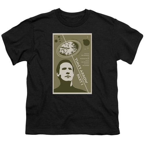 Star Trek Time's Arrow Part I Black Youth/Toddler T-Shirt