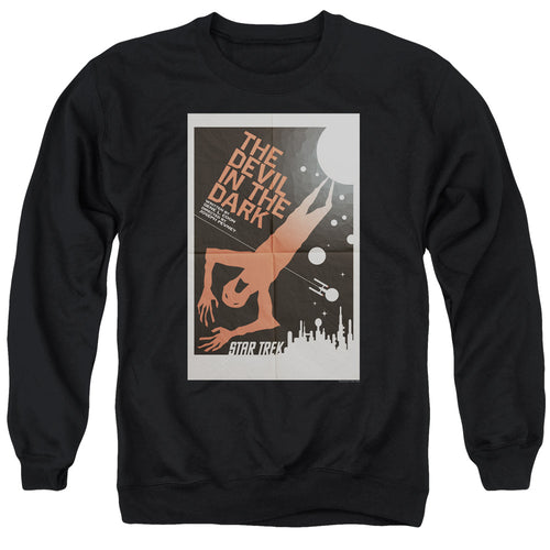 Star Trek Juan Ortiz The Devil in the Dark Black Crewneck Sweatshirt
