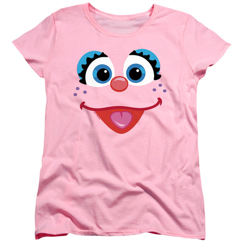Sesame Street Abby Face Womens T-Shirt