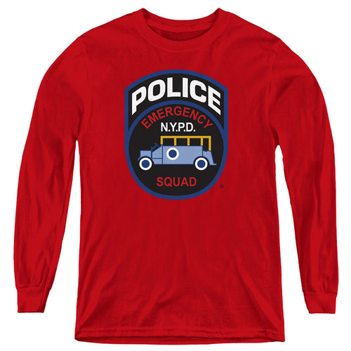 New York City Emergency Squad Youth Long Sleeve T-Shirt