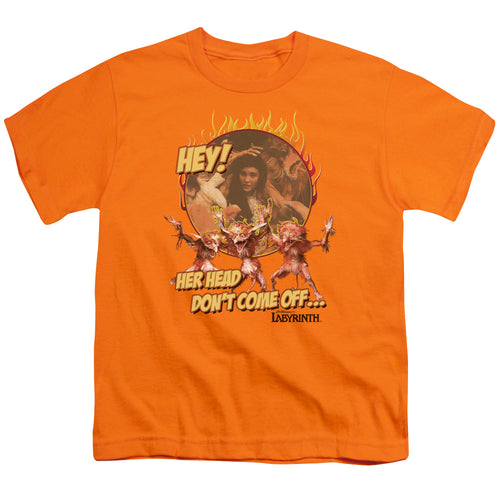 Labyrinth Head Dont Come Off Youth/Toddler T-Shirt