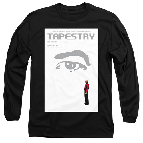 Star Trek Tapestry Black Long Sleeve T-Shirt