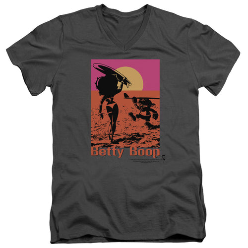 Betty Boop Summer V-Neck T-Shirt