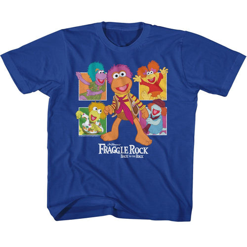 Fraggle Rock Four Squares Youth/Toddler T-Shirt