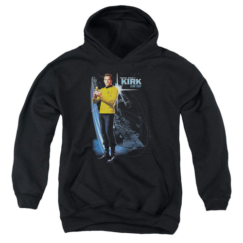Star Trek Galactic Kirk Youth Hoodie