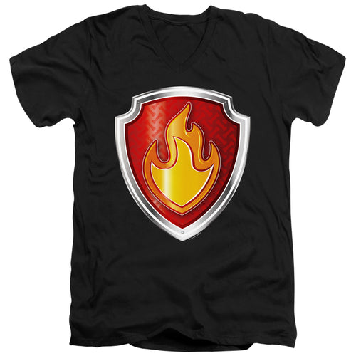 Paw Patrol Marshall Badge V-Neck T-Shirt