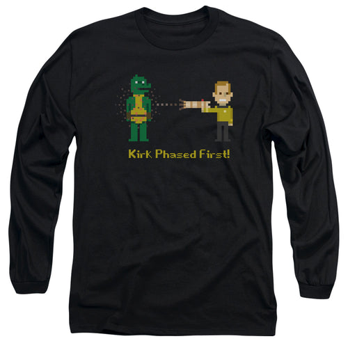 Star Trek Kirk Phased First Long Sleeve T-Shirt
