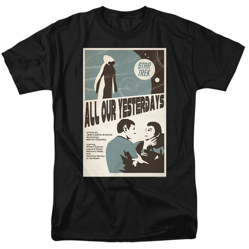 Star Trek Juan Ortiz All Our Yesterdays Black T-Shirt