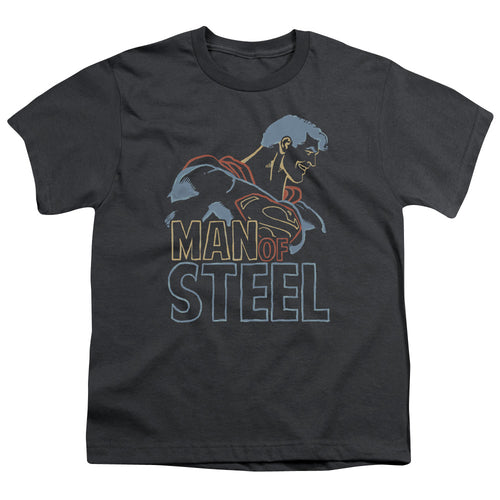 Superman Colored Lines Youth/Toddler T-Shirt