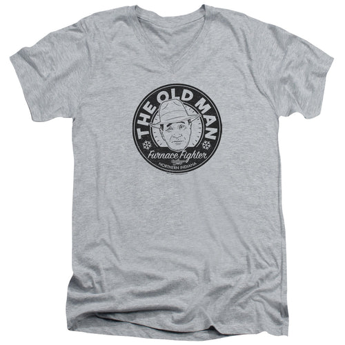 A Christmas Story The Old Man V-Neck T-Shirt
