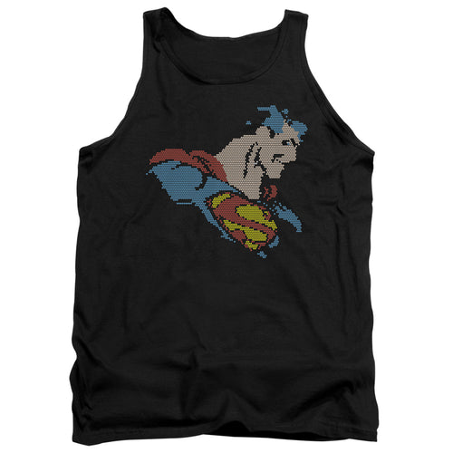 DC Comics Lite Brite Superman Tank Top