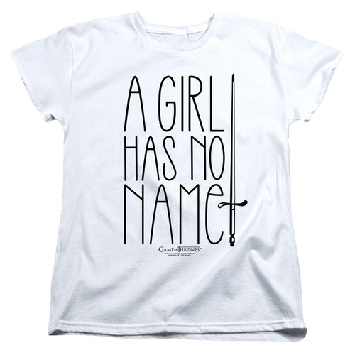Game of Thrones No Name Womens T-Shirt