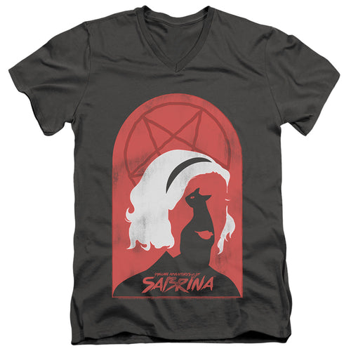 Chilling Adventures Of Sabrina Sabrina And Salem V-Neck T-Shirt