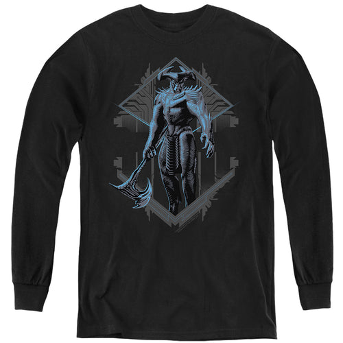 Justice League Steppenwolf Two Tone Youth Long Sleeve T-Shirt