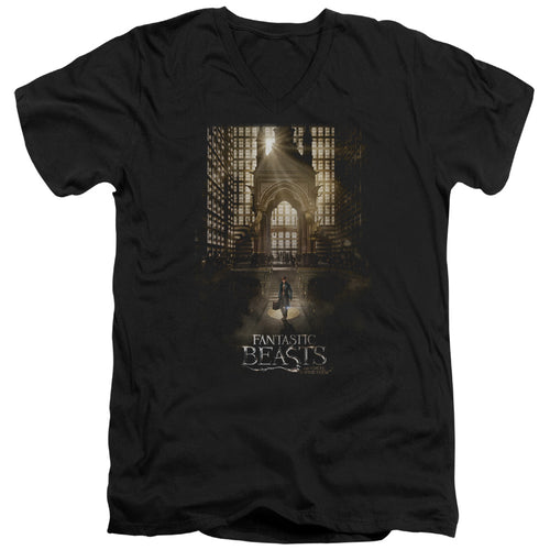 Fantastic Beasts Poster V-Neck T-Shirt