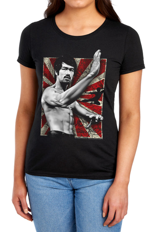 Bruce Lee Concentrate Womens T-Shirt