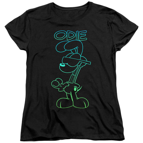Garfield Hotshot Odie Womens T-Shirt