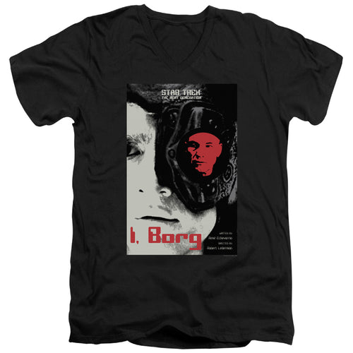Star Trek I Borg Black V-Neck T-Shirt