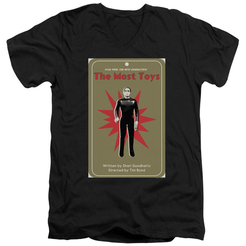Star Trek The Most Toys Black V-Neck T-Shirt