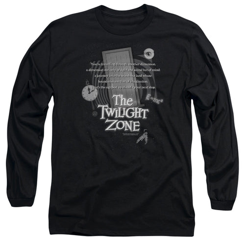 The Twilight Zone Opening Monologue Long Sleeve T-Shirt