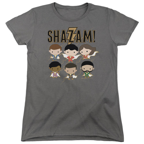 Shazam! Chibi Group Womens T-Shirt