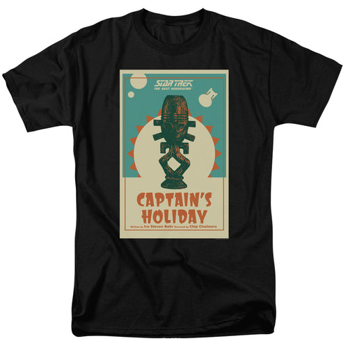 Star Trek Captain's Holiday Black T-Shirt