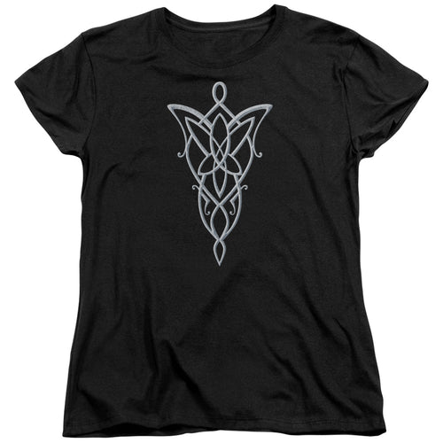 Lord of the Rings Arwen Necklace Womens T-Shirt