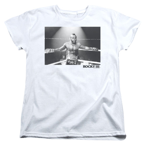 Rocky Clubber Square Womens T-Shirt