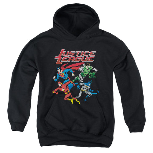 Justice League Pixel League Youth Hoodie