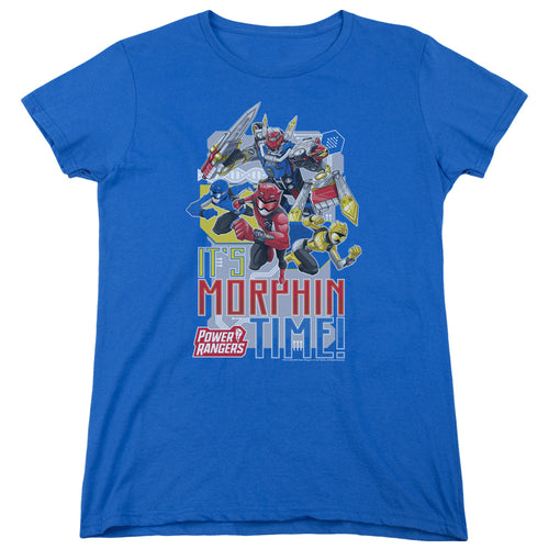 Power Rangers: Beast Morphers Morphin Time Womens T-Shirt