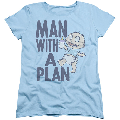 Rugrats Man with a Plan Womens T-Shirt