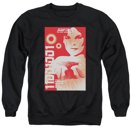 Star Trek 11001001 Black Crewneck Sweatshirt