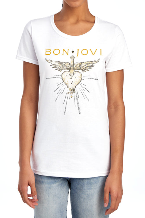 Bon Jovi Greatest Hits Womens T-Shirt