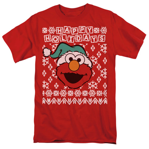 Sesame Street Elmo Ugly Christmas T-Shirt