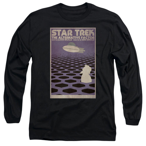 Star Trek Juan Ortiz The Alternative Factor Black Long Sleeve T-Shirt